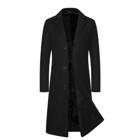 Midnight Noir Long Coat