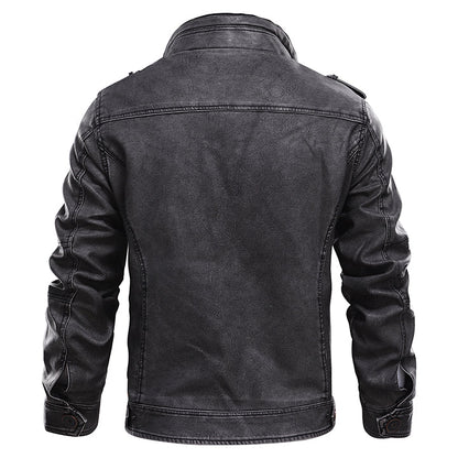Ebony Harbor Leather Jacket